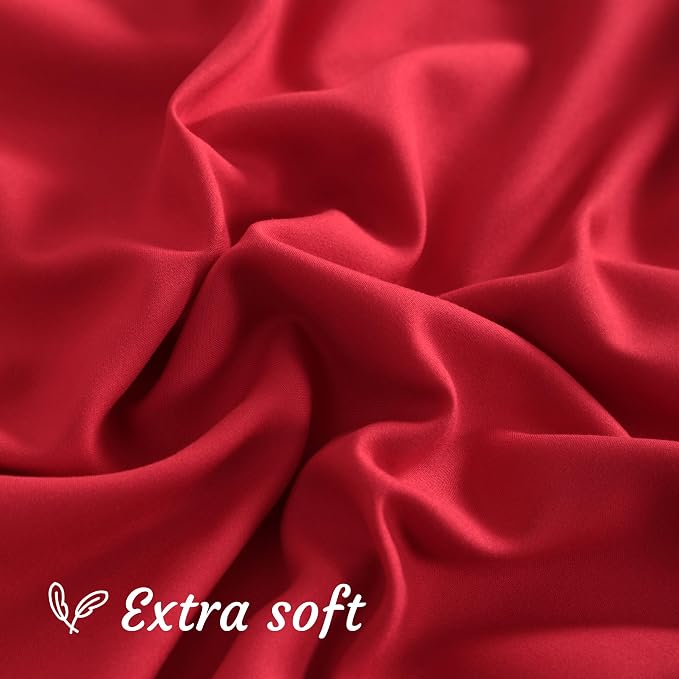 NTBAY Queen Pillow Cases Set of 2, 2 Pack Brushed Microfiber 20x30 Pillow Cases - Image 5
