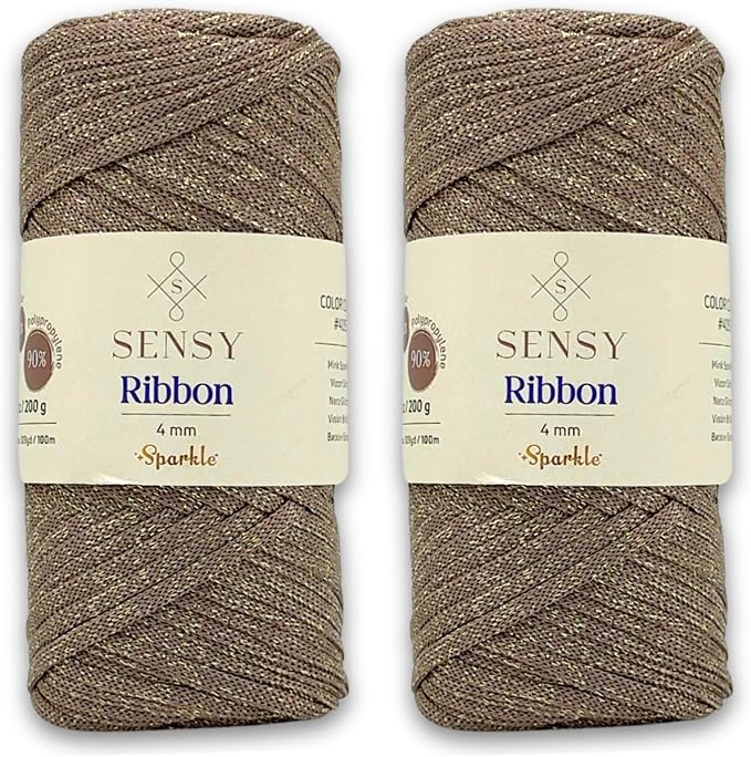 2 Skeins of Sensy Premium 4mm by SSENSY