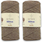 2 Skeins of Sensy Premium 4mm by SSENSY