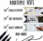 Craft 'n' Beyond Calligraphy Brush Pens Pack of 5 Markers - Image 6