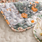 Exclusivo Mezcla 50"x 60" Quilted Throw Blanket- Microfiber Quilt Throw - Image 5