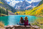 Autumn Mountain Lake Puzzles for Adults 1000 Pieces, Challenging Jigsaw Puzzles by FLYHOUR