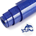 Blue Glitter HTV Heat Transfer Vinyl by WRTUUED