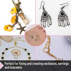 Mr. Pen- Open Jump Rings Set, 6 Assorted Sizes, Jewelry Making Findings - Image 4