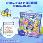 JoyCat Paint with Water Coloring Books & Shimmer Art | Art & Craft Activity - Image 6