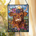 Highland Cow Acrylic Suncatcher - Image 3