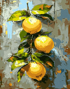 GXGLLPZBY Painting by Numbers for Adults Beginner, Refreshing Lemon Adult Paint by GXGLLPZBYZBYHW
