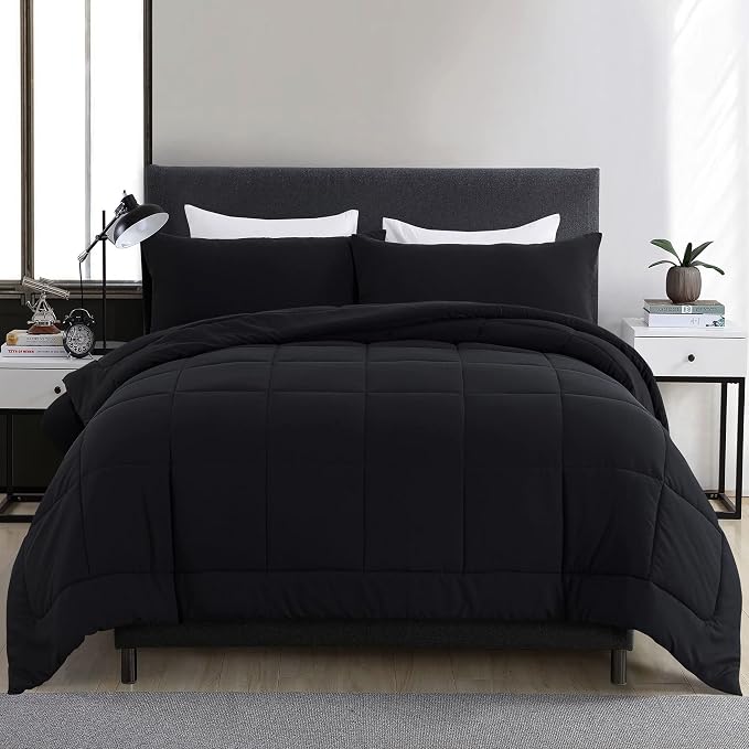 DOWNCOOL Twin Comforter Set -All Season Bedding Comforters Sets by DOWNCOOL