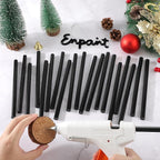 72pcs Black Hot Glue Sticks, 0.43"x8" Full Size Glue Sticks - Image 7