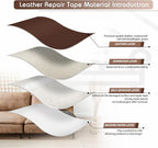 KING MOUNTAIN Leather Repair Patch, 2 Packs 9 x 11 Inches self Adhesive Leather - Image 3