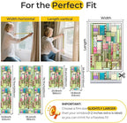 3D Stained Glass Window Privacy Film, Heat Control UV Blocking Static Cling - Image 7