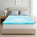 IULULU Queen Size Mattress Topper, 2 Inch Gel Memory Foam Topper, Light Comfort by IULULU