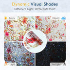 rabbitgoo Window Privacy Film, Stained Glass Window Film Decorative, 3D Rainbow - Image 9