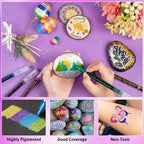 SAKEYR Metallic Acrylic Paint Markers - Image 2