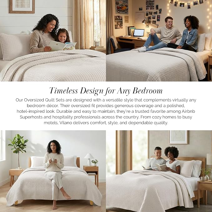 Southshore Fine Living, Inc. Twin Quilt Bedding Set, Microfiber Quilt Comforter - Image 8