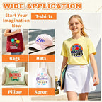 MEVOREW Heat Transfer Vinyl Bundle-12x3FT Iron on Vinyl - Image 6