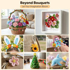 EARLY MINDS 800Pcs Pipe Cleaner Flower Kit - Image 7