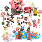 93 Pcs Fairy Garden House Resin Accessories Fairy Elves Kit Miniature Fairy - Image 2