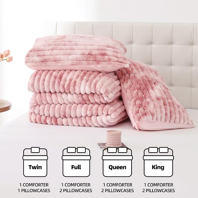Smoofy Fluffy Twin Comforter Sets 2 Pieces - Image 7