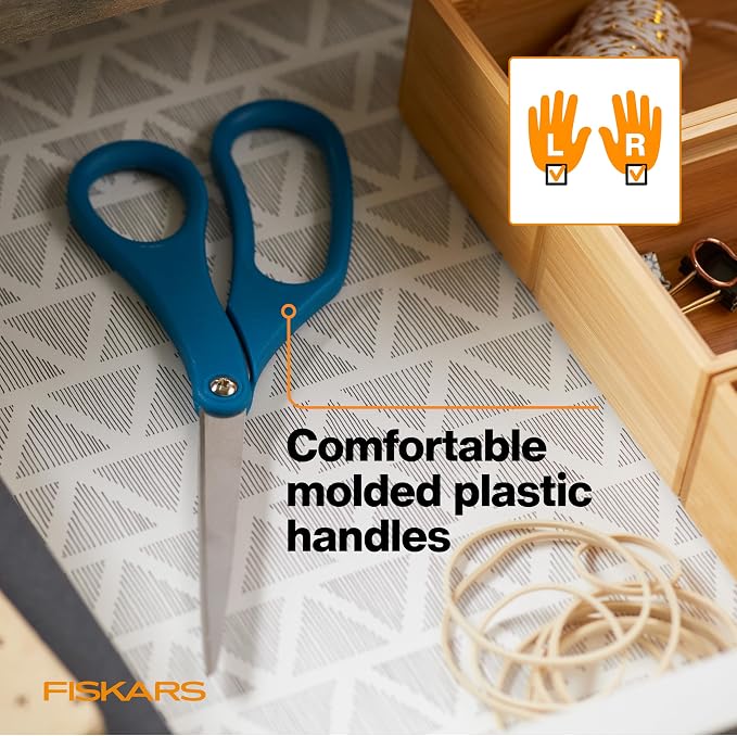 Fiskars 8" Stainless Steel All Purpose Scissors - Image 4