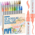 ARTISTRO 24 Pastel Acrylic Paint Markers by ARTISTRO