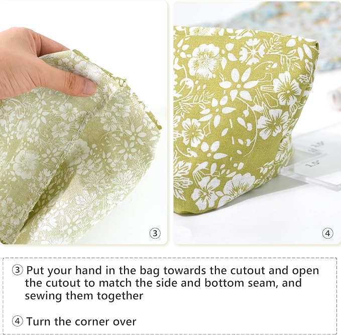 UPTTHOW 3Pcs Boxy Bag Making Templates Notion - Image 6