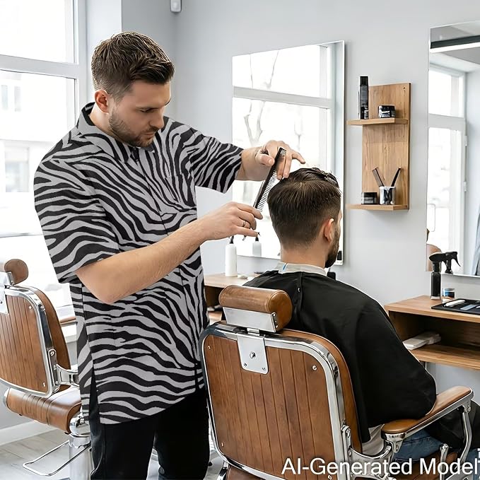 Professional Grooming Smock Unisex, Water Resistant Anti-Static | Hairdresser - Image 2