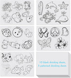 ASTARON 168Pcs Shrinking Plastic Sheets Kit Includes 15 Shrinking Film Art Paper - Image 3