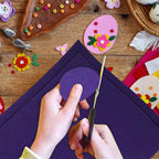 Jtnohx Color Felt, Soft Felt Sheets, 1.4mm Thick 8"x12" Handicraft Felt Fabrics - Image 5