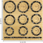 Petoysoso Bead Boards for Jewelry Making, Bamboo Beading Board for Jewelry - Image 2
