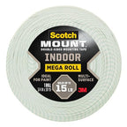 Scotch-Mount Double-Sided Tape Mega Roll, 3/4 in x 114 ft, Indoor Mounting by Unknown