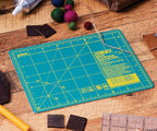 OLFA 6" x 8" Self Healing Rotary Cutting Mat - Image 2