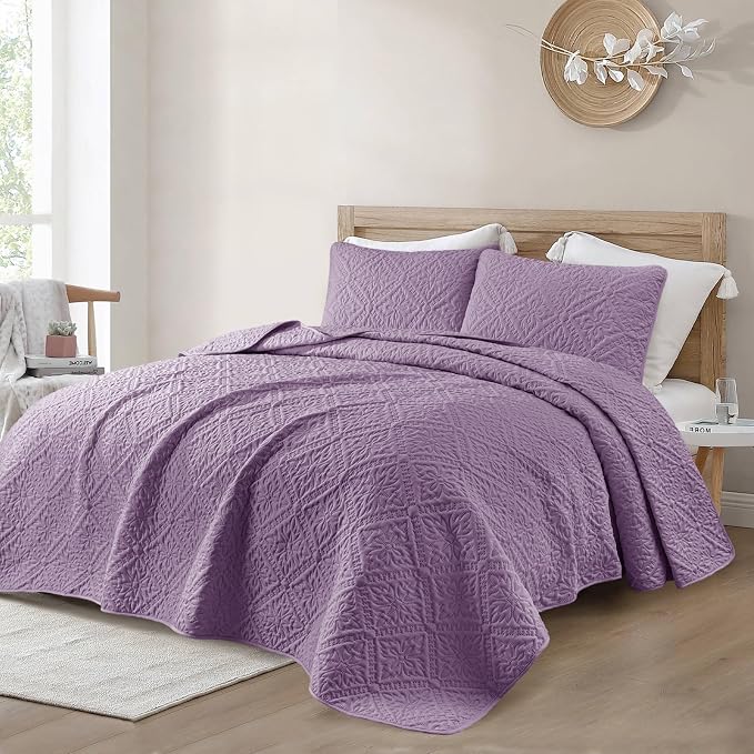 Exclusivo Mezcla Queen Quilt Bedding Set, Lightweight Soft Bedspreads Coverlets - Image 2