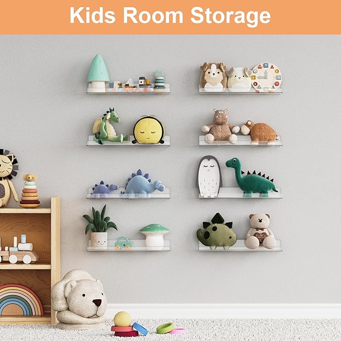 upsimples 14 Pcs 15" Acrylic Shelves - Image 8