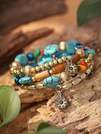 MINACHI Summer Boho Retro Style Multilayer Wrap Irregular Beads - Image 6