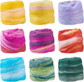 FASHEWELRY 1.59 oz Wool Roving for Needle Felting Kit 9 Colors Felting Wool by FASHEWELRY