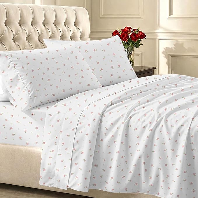 California Design Den Soft 100% Cotton Full Size Bed Sheets Set, 400 Thread by CaliforniaDesignDen