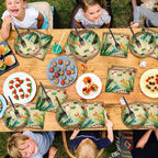 Qyeahkj 100 Pcs Bug Party Plates Napkins Supplies, Spring Summer Ladybugs Bee - Image 7