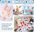 150Pcs 4" x 4" Cotton Craft Fabric Bundle Squares, Squares Sheets Patchwork - Image 5