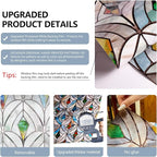 3D Stained Glass Window Film, Decorative Window Privacy Film - Image 4