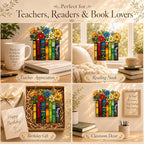 Book Lovers Gifts Book Ornament, Teacher Gifts - Image 7