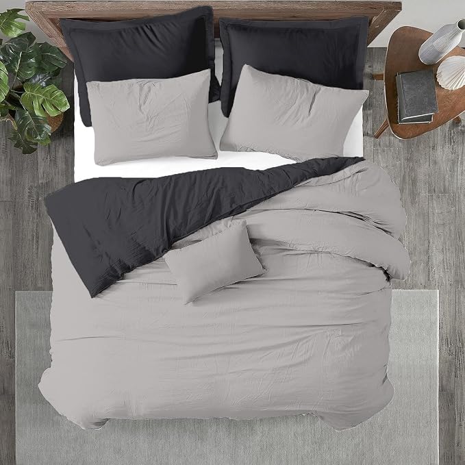 Kotton Culture 120"x120" 3 Pc Super King Plus/Super Oversize King Duvet Cover by KottonCulture