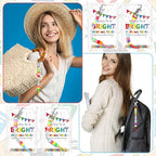 Suncalla 984 Pcs 24 Set Back to School Keychain Making Kit DIY Bead Craft | - Image 6