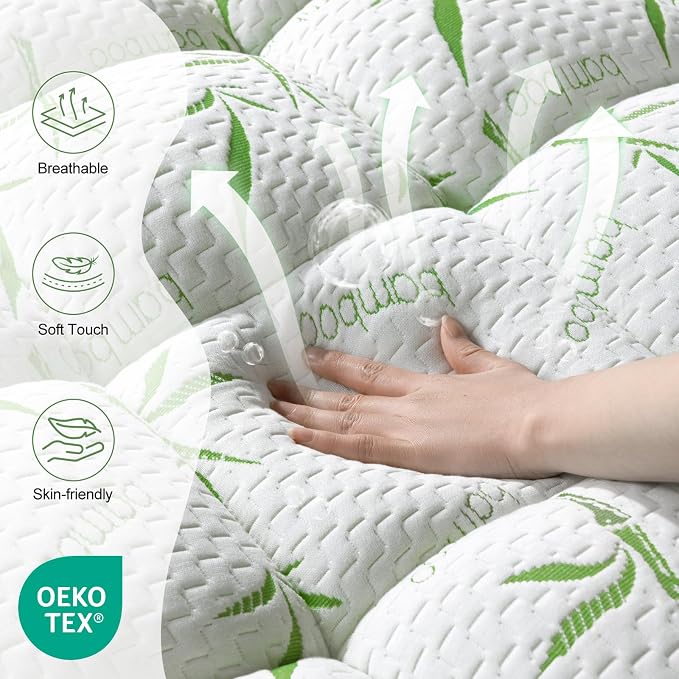 3 Inch Mattress Topper Queen Size - Image 4