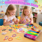 UUEMB 10000+ Rubber Band Bracelet Kit, Colorful Loom Bracelet Making Kit - Image 5