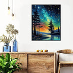 xackcme Starry Sky Paint by Numbers - Image 4