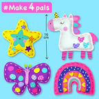 EZCRA Unicorn Sewing Kit for Kids Ages 4-8 - Image 2
