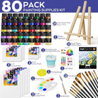 Nicpro Acrylic Paint Canvas Set - Image 2