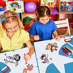 Libima 50 Pcs DIY Blank Kites for Kids Bulk Large Kite Making Kit Easy to Fly - Image 3