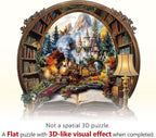 Train Within The Book Puzzles Adults Gifts - Image 9